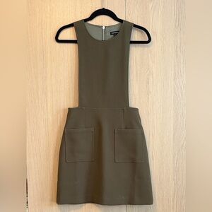Frank and Oak Olive Pinafore